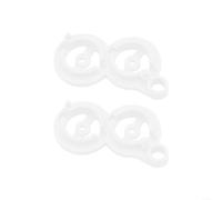 Lot de 2 supports de bouton pour Game Boy Zero X Y, pour support de trou de positionnement PLA, accessoire de modification de console portable pour un contrôle précis (blanc)