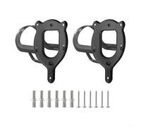 Lot de 2 supports de bride en métal pour chevaux, pour l'organisation des piquets dans les écuries et les garages