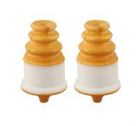 Lot de 2 supports de butée arrière pour Fiat 500 500c pour Abarth Panda années 2007 à 2016 Coussin de suspension en caoutchouc de haute qualité remplace 51811829 50703905 Kit de réparation automobile
