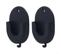 Lot de 2 supports de caméra Blink Outdoor4 réglables pour plus de sécurité, sans perçage, résistant aux intempéries, pour caméra Blinky, support mural pivotant pour allée, entrée, angle mort (noir)