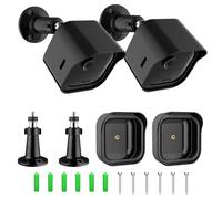 Lot de 2 supports de caméra d'extérieur Blink - Réglable à 360° - Clignotant 4 & 3 - Résistant aux intempéries et robuste - Accessoire de montage pour caméra extérieure et intérieure