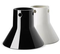 Lot de 2 supports de canette de bière en céramique pour gril - Rôtissoire verticale pour un brunissement uniforme et une peau croustillante, trône de poulet pour ajouter plus de saveur et d'humidité