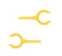 Lot de 2 supports de canne à pêche pour bateau pneumatique - Pour rame, rame, rock, klaxon, montage latéral, bateaux gonflables