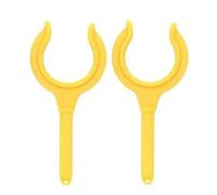 Lot de 2 supports de canne à pêche pour bateau pneumatique - Pour rame, rame, rock, klaxon, montage latéral, bateaux gonflables