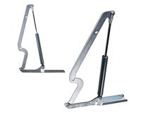 Lot de 2 supports de charnière à gaz pour boîtes de rangement Keter Borneo 416L Brushwood 454L Brightwood 454 L Sumatra 511L Westwood 570L Rockwood 570L Rockwood 570L Pist
