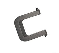 Lot de 2 supports de clavier pour logitech K860 - Rehausseur de frappe compact ergonomique avec coussinets antidérapants pour support de poignet - Organiseur de bureau peu encombrant noir 3 x 3 x 1 cm