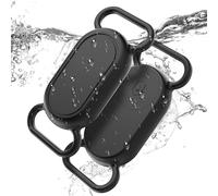 Lot de 2 supports de collier de chien pour Galaxy Smarttag2, coque étanche en silicone pour animal domestique, chat, anti-perte, résistante aux rayures, accessoire de protection pour Samsung Galaxy