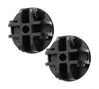 Lot de 2 supports de connecteur central à 4 voies pour support de toit de tonnelle - pour bloc de joint en plastique durable, pour une installation facile, pièce de rechange compatible avec Stan