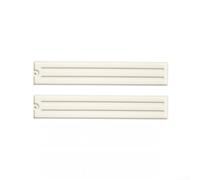 Lot de 2 supports de couvercles de casseroles en silicone offrant une sauvegarde pour les cycles de nettoyage tout en maintenant une utilisation continue de la cuisine (mètres blanc)