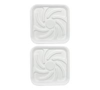 Lot de 2 supports de déboucheur de toilettes | Support de rangement pour sécher les pistons à l'air libre | Plateau à piston Accessoires de salle de bain Fournitures ménagers pour cuisines