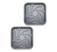 Lot de 2 supports de déboucheur de toilettes | Support de rangement pour sécher les pistons à l'air libre | Plateau à piston Accessoires de salle de bain Fournitures ménagers pour cuisines