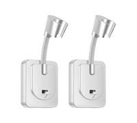 Lot de 2 supports de douche robustes avec technologie d'aspiration avancée pour fixation murale sécurisée