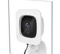 Lot de 2 supports de fenêtre pour caméra de sécurité intérieure Tapo C100, C110, sans perçage, sans vis, installation nécessaire, support de ruban adhésif puissant antivol, blanc