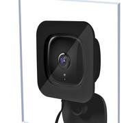 Lot de 2 supports de fenêtre pour caméra de sécurité intérieure Tapo C100, C110, sans perçage, sans vis, installation nécessaire, support de ruban adhésif puissant antivol, noir