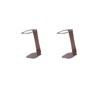 Lot de 2 supports de filtre à café avec base pour hôtel, bureau, rose, 9,8 x 11,3 x 18,5 cm