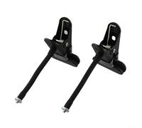 Lot de 2 supports de fixation flexibles en métal pour EufyCam 2/2Pro/2C/2C Pro/3/3C et pour appareils photo Arlo Pro avec trou de vis de 6,35 mm compatible et installation d'outils