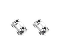 Lot de 2 supports de fixation pour grosse caisse WC80A 135 x 74,5 x 48 mm