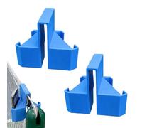 Lot de 2 supports de fixation pour téléphone et appareil photo en filet de tennis | Support de téléphone à deux perspectives | Support de téléphone sécurisé à clipser sur le terrain pour l'analyse des