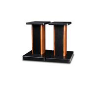 Lot de 2 supports de haut-parleurs universels en bois de 15 cm pour Hi-Fi, son surround et home cinéma - Améliorez l'expérience audio TV avec un design élégant