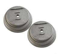 Lot de 2 supports de lame en acier inoxydable pour tondeuse électrique | Amovible et portable - Utilisable sous différents angles - Convient comme remplacement pour tondeuse à gazon et tondeuse - 2