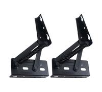 Lot de 2 supports de levage pliables à 80 degrés avec charnière à ressort pour canapé, charnières de rangement de meubles, support de levage pliable durable avec charnière à ressort