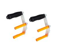 Lot de 2 supports de levage pour cloisons sèches, poignée de contrôle confortable, support de plaques de plâtre, convient pour un usage domestique et professionnel, outil d'installation facile