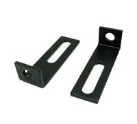 Lot de 2 supports de lumière auxiliaires pour moto avec fonction coulissante réglable pour monter des feux de brouillard sur motos et scooters