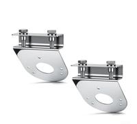 Lot de 2 supports de lumière en forme de pastèque, 2 mm d'épaisseur, support en acier inoxydable 304 pour camion, pickups, semi-remorques, étoile pour éclairage effet sentier, décoration extérieure