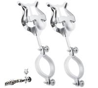 Lot de 2 supports de lyre pour clarinette, pinces pour clarinette et hautbois, clips de partitions à vis réglables, supports compacts pour saxophone et fanfare