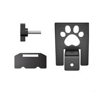 Lot de 2 supports de matelas réglables et antidérapants en noir, joint métallique pour Forestall coulissant, compatible avec les cadres de lit