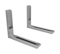 Lot de 2 supports de micro-ondes AVF en argent