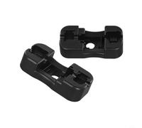 Lot de 2 supports de module d'outil de câblage pour RJ45 et RJ11 pour prises Keystone - Support de poinçonnage avec base stable, outil de terminaison de câble compact en plastique