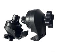 Lot de 2 supports de montage d'auvent en plastique pour cadre de balançoire rond avec disque à engrenage à 30 dents pour un ajustement fluide