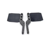 Lot de 2 Supports de Montage de Garde-Boue arrière en Fibre de Carbone for Voiture RC ARR-MA 1/7, for Mojave V2, for Camion EXB, Accessoires de Voiture RC, Mise à Niveau