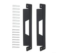 Lot de 2 supports de montage pour boîte à outils ToughBuilt pour Stacktech - Pieds de montage mural en métal pour organisation de fourgonnette