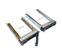 Lot de 2 supports de montage pour disque dur SSD 2,5" - Support en métal compatible avec Lenovo Thinksystem ST550 SR550 SR590 SR650 SR630 SR850 serveur SM17A06246