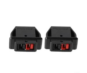 Lot de 2 supports de montage sur panneau 45 A 30 A 600 V pour station de charge EV, boîtier robuste pour boîte de rangement d'alimentation extérieure, boîtier PC V0 ignifuge avec contacts argentés