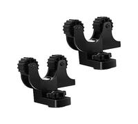 Lot de 2 supports de pagaie de canoë Clip Support de rail de kayak Convient pour un maintien rapide et silencieux Pagaie standard Accessoires de pêche