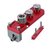 Lot de 2 supports de perçage profilés en aluminium pour séries 20/30/40, localisateur de trou avec fraisage M6/M8, gabarit en alliage anodisé pour cadres industriels et assemblage