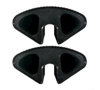 Lot de 2 supports de pieds en caoutchouc antidérapants conçus pour la sécurité et la stabilité lors de l'utilisation des lits superposés