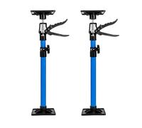 Lot de 2 supports de plafond de 50 à 115 cm, support télescopique réglable | Capacité de charge de 100 kg, stable et durable, idéal pour l'installation d'armoire, la rénovation et les travaux de montage