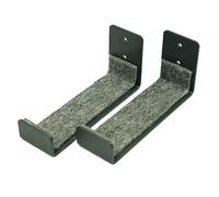 Lot De 2 Supports De Planche De Surf Fixation D'affichage Pour Snowboard Crochet En Fer Avec Mousse Pour Protection Étagère Organisateur Pour Casseroles Et Poêles Placard Garage