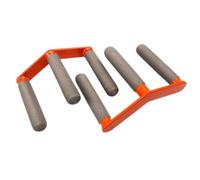 Lot de 2 supports de plaque avec poignée de transport, levier de serrage pour plaque de plâtre