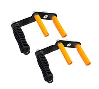 Lot de 2 supports de plaque de plâtre - Pince de levage manuelle - Pour plaques de plâtre et verre - Outil de manutention - Économie de travail - Bricolage