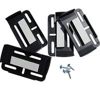 Lot de 2 Supports de Plaque d'immatriculation Simple Fix