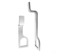 Lot de 2 supports de porte arrière en acier inoxydable pour hayon 10 cm, 15 cm, 20 cm, crochets de support pour porte arrière T5 pour T6