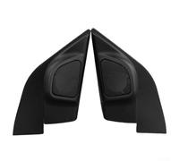 Lot de 2 supports de protection de haut-parleur A-Pillar pour Sunny 2010-2019, noir, matériau ABS, installation directe, triangle audio Twe