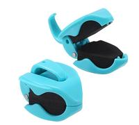 Lot de 2 supports de rangement compacts antidérapants pour cannes à pêche pour amateurs hommes femmes famille extérieur plage maison véhicule