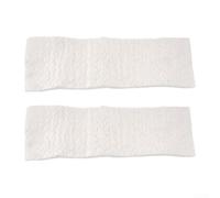 Lot de 2 supports de rechange ignifuges en coton pour insert de feu 2 ou 10 pièces 30 x 10 x 1 cm avec outil pour une propagation uniforme de la flamme et une durabilité