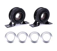 Lot de 2 supports de roulement central pour arbre de transmission de voiture - Compatible avec LandRover - Compatible avec Freelander - Remplace TOQ000010 TOQ000040 TOQ100010